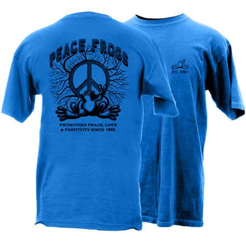 Peace Frogs Promoting Peace Short Sleeve T-Shirt