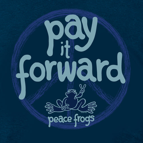 Peace Frogs Adult Pay It Forward Short Sleeve T-Shirt