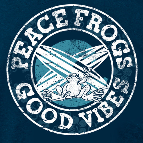 Peace Frogs Good Vibes Short Sleeve T-Shirt