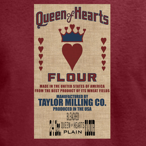 Beyond The Pond Adult Queen of Hearts Short Sleeve T-Shirt