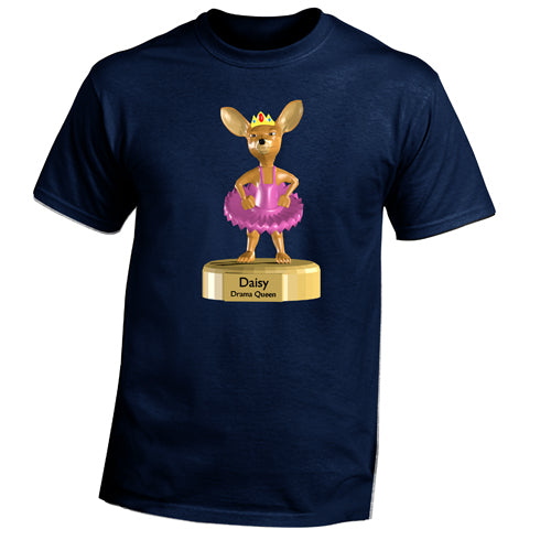 Beyond The Pond Adult Daisy Drama Queen Short Sleeve T-Shirt
