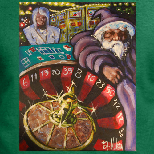 Beyond The Pond Adult Gambler Wizard Short Sleeve T-Shirt