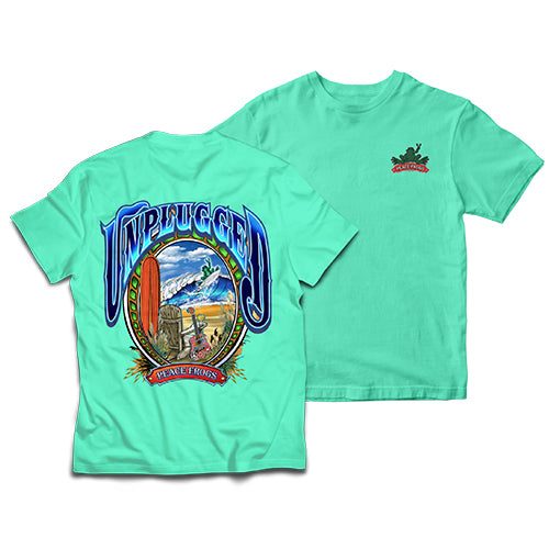 Peace Frogs Adult Unplugged Short Sleeve T-Shirt