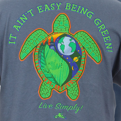 Peace Frogs Adult Live Simply Short Sleeve T-Shirt