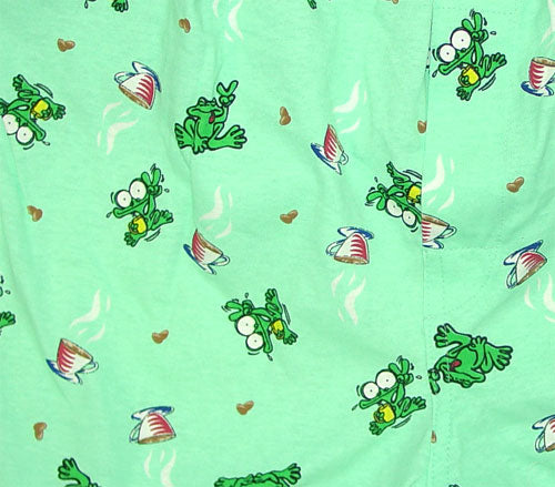 Peace Frogs Kids Coffee Boxer