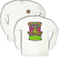 Peace Frogs Frogstock Adult Long Sleeve T-Shirt