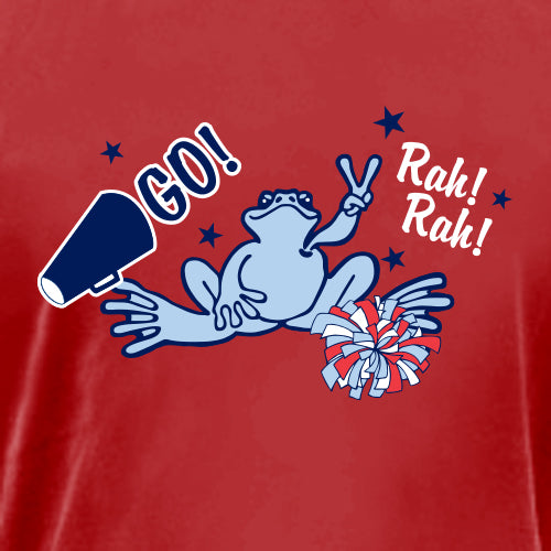 Peace Frogs Pep Rally Long Sleeve Kids T-Shirt