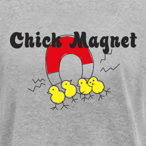 Beyond The Pond Adult Chick Magnet Short Sleeve T-Shirt