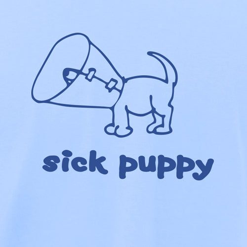 Beyond The Pond Adult Sick Puppy Short Sleeve T-Shirt