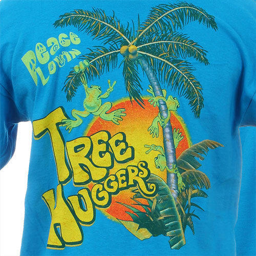 Peace Frogs Adult Tree Hugger Short Sleeve T-Shirt