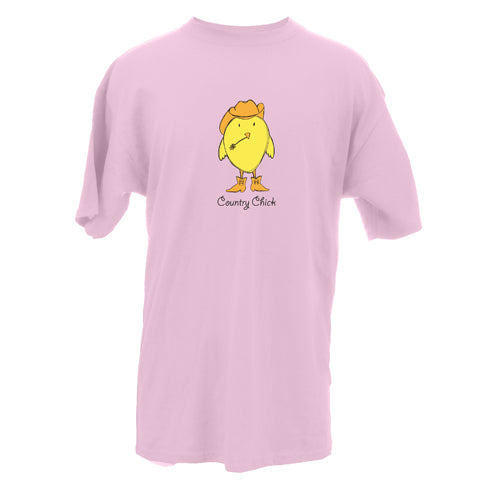 Beyond The Pond Adult Country Chick Short Sleeve T-Shirt
