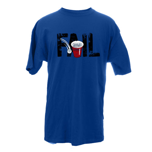 Beyond The Pond Adult Beer Pong Fail Short Sleeve T-Shirt