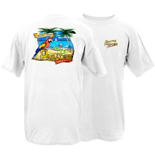 Peace Frogs Adult Paradise Found Short Sleeve T-Shirt