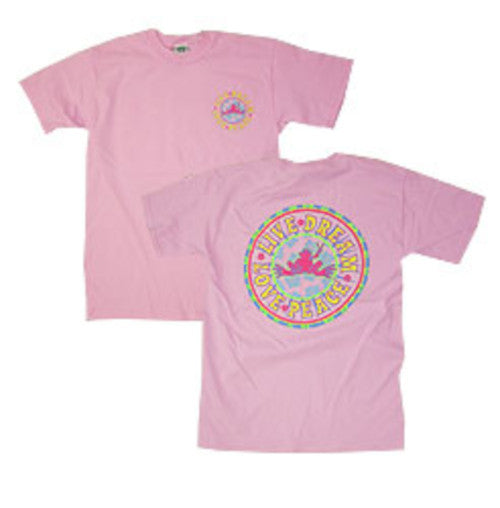 Peace Frogs Adult Live Dream Short Sleeve T-Shirt