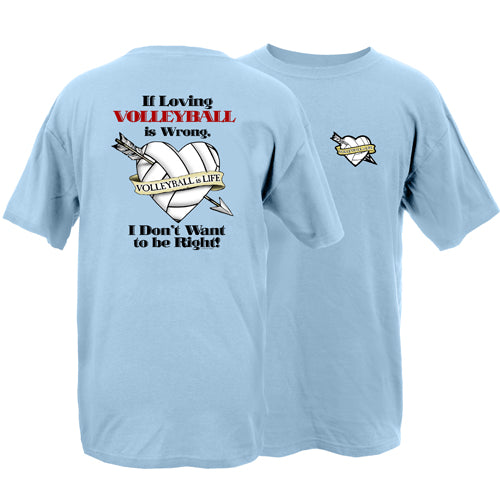 Peace Frogs Adult Loving Volleyball Short Sleeve T-Shirt