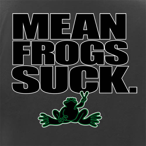 Peace Frogs Adult Mean Frogs Short Sleeve T-Shirt