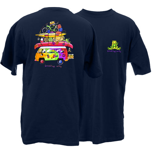 Peace Frogs Adult Loaded Van Short Sleeve T-Shirt