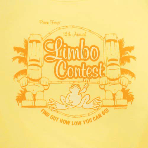 Peace Frogs Junior Limbo Contest 95/5 Cap Sleeve T-Shirt