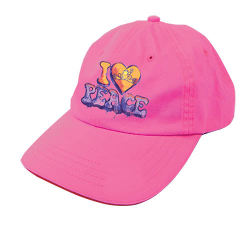 I Heart Peace Frogs Baseball Hat