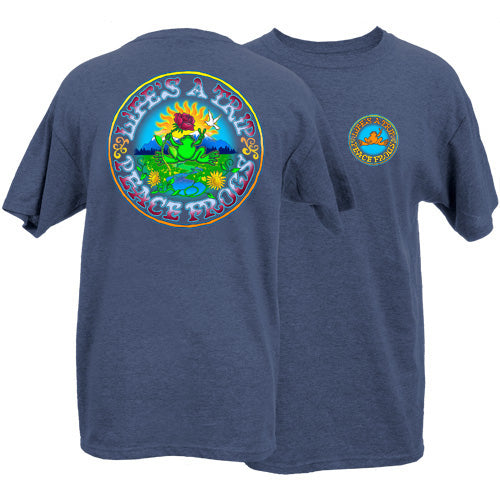 Peace Frogs Adult Life's A Trip Short Sleeve T-Shirt