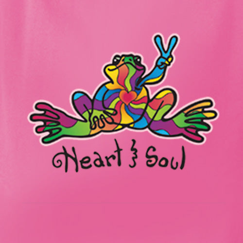 Peace Frogs Heart and Soul Youth Hooded Pullover Sweatshirt