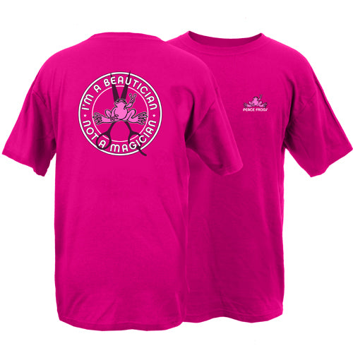 Peace Frogs Adult Beautician Frog Short Sleeve T-Shirt