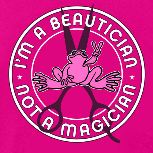 Peace Frogs Adult Beautician Frog Short Sleeve T-Shirt