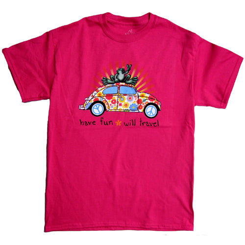 Peace Frogs VW Bug Frog Short Sleeve T-Shirt