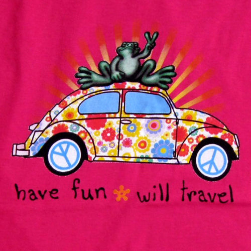 Peace Frogs VW Bug Frog Short Sleeve T-Shirt