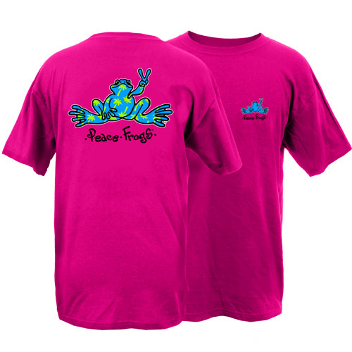 Peace Frogs Palm Tree Frog Short Sleeve T-Shirt