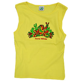 Peace Frogs Junior Chili Pepper Tank Top