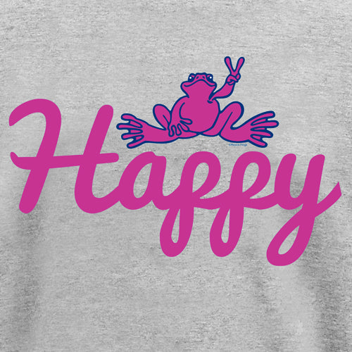 Peace Frogs Happy Frog Short Sleeve T-Shirt