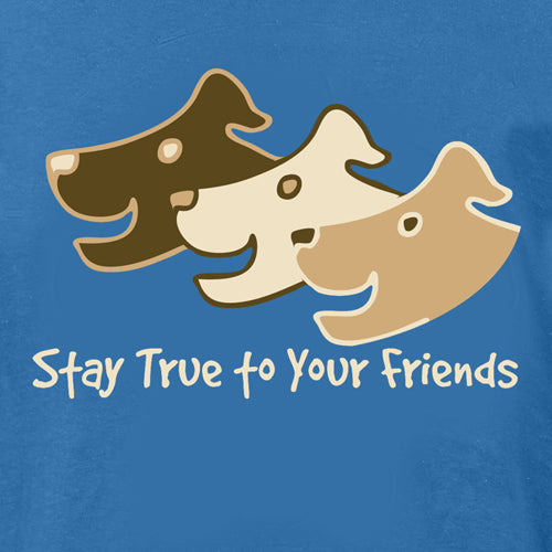Stay True Peace Dogs Short Sleeve T-Shirt
