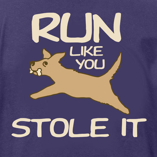 Run Like You Stole It Peace Dogs Short Sleeve T-Shirt