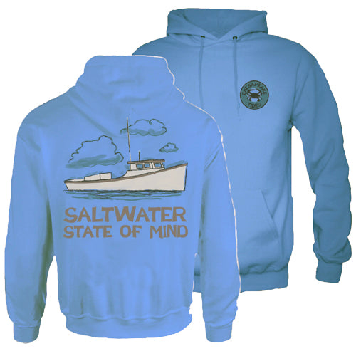 Chesapeake Tides Adult State of Mind Hood Pullover Sweatshirt