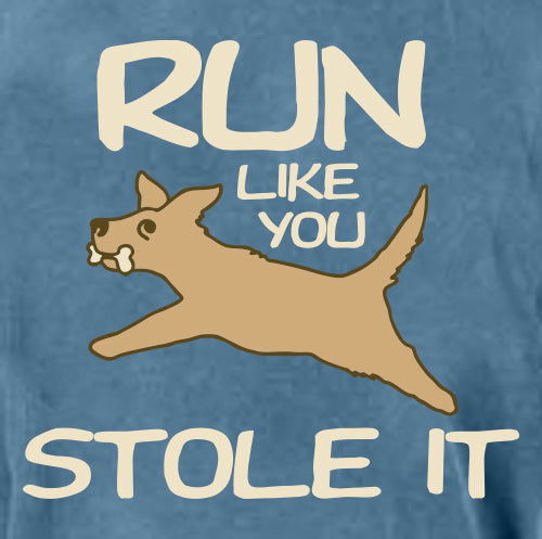 Run Like You Stole It Peace Dogs Long Sleeve T-Shirt