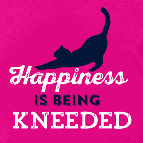 Happiness is Being Kneeded Peace Dogs Short Sleeve T-Shirt