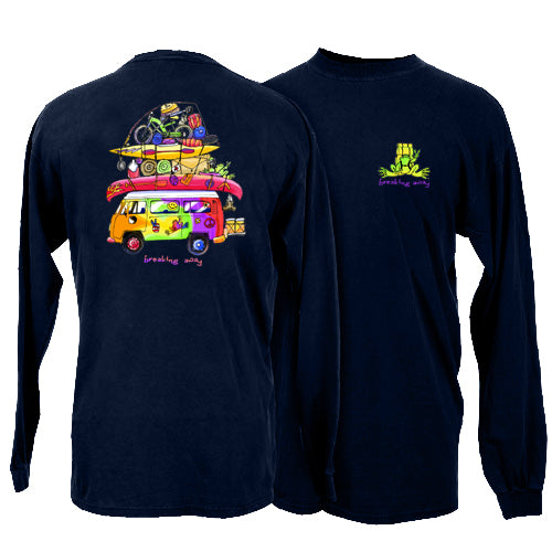 Peace Frogs Loaded Van Adult Long Sleeve T-Shirt