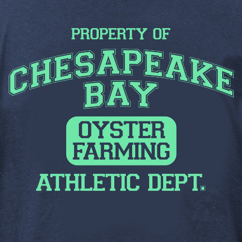 Chesapeake Tides Oyster Farming Garment Dye Short Sleeve T-Shirt