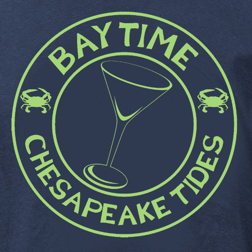 Chesapeake Tides Adult Bay Time Garment Dye Short Sleeve T-Shirt