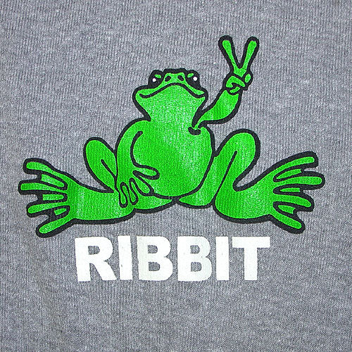 Peace Frogs Junior Ribbit Long Sleeve T-Shirt