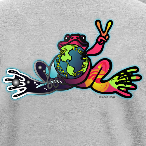 Peace Frogs Adult Increase the Peace Frog Short Sleeve T-Shirt
