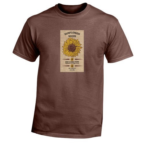 Beyond The Pond Adult Sunflowers Short Sleeve T-Shirt