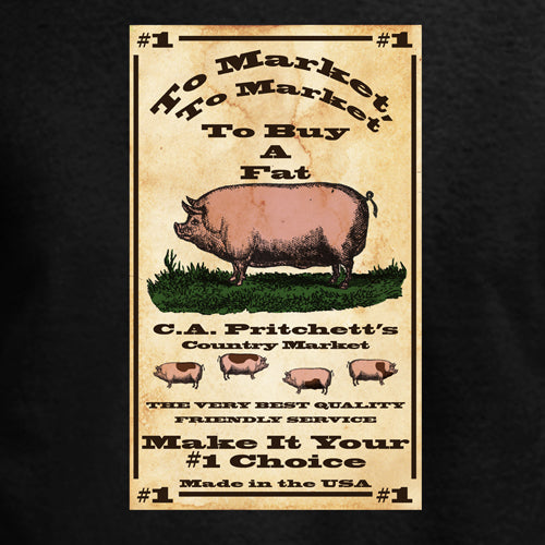 Beyond The Pond Adult Market to Market Short Sleeve T-Shirt