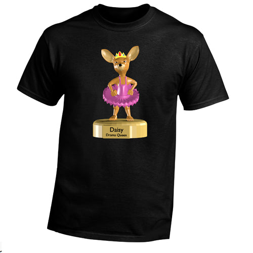 Beyond The Pond Adult Daisy Drama Queen Short Sleeve T-Shirt