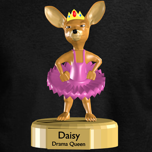 Beyond The Pond Adult Daisy Drama Queen Short Sleeve T-Shirt