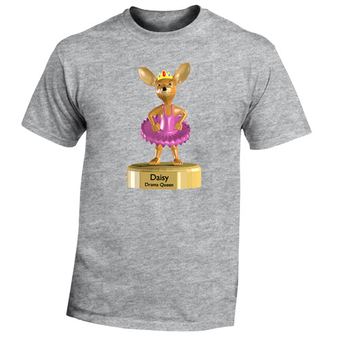 Beyond The Pond Adult Daisy Drama Queen Short Sleeve T-Shirt