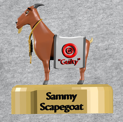 Beyond The Pond Adult Sammy the Escape Goat Short Sleeve T-Shirt
