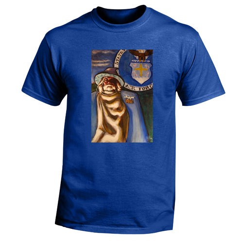 Beyond The Pond Adult Air Force Wizard Short Sleeve T-Shirt