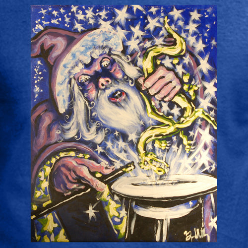 Beyond The Pond Adult Magician Wizard Short Sleeve T-Shirt